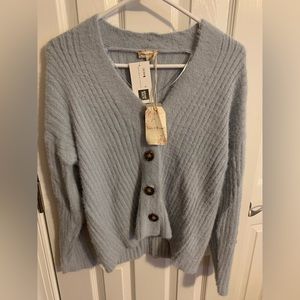 Beautiful periwinkle blue cardigan